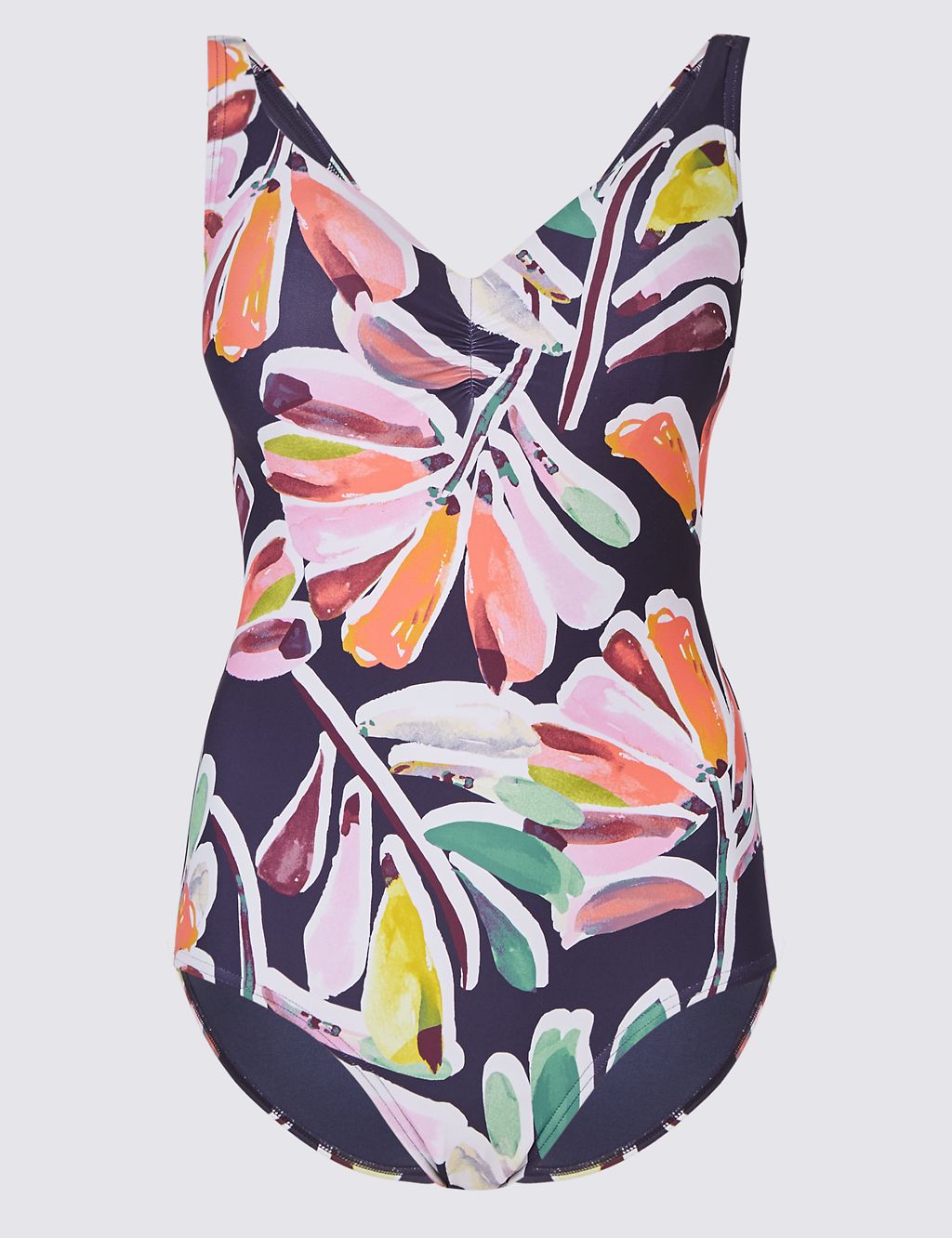 Secret Slimming™ Printed Wired Swimsuit DD-G 1 of 3