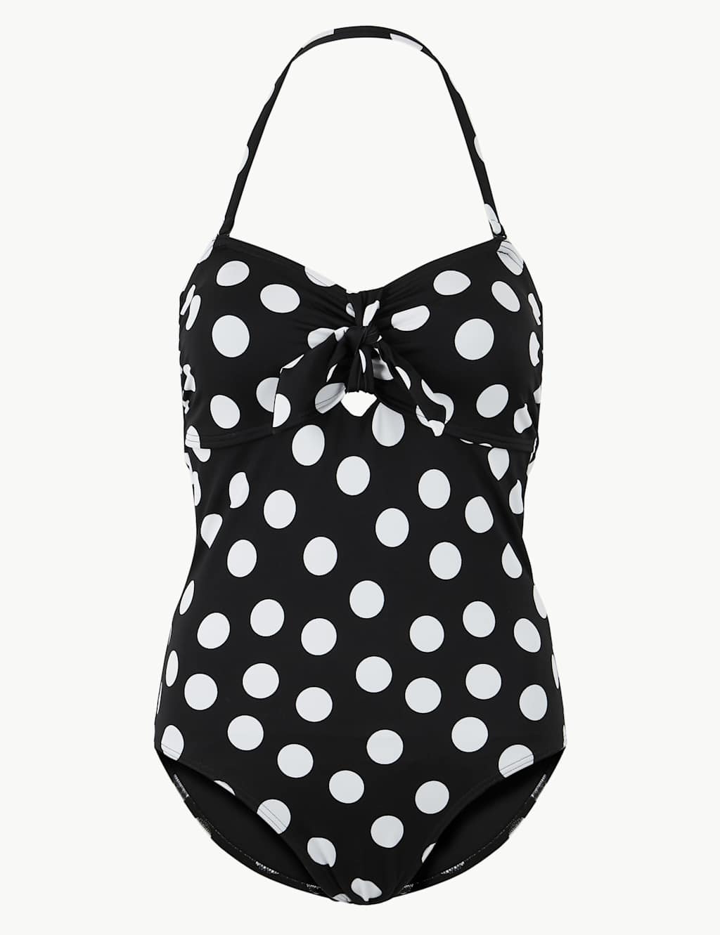 Secret Slimming™ Spotted Bandeau Swimsuit 2 of 5