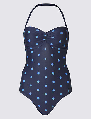 Secret Slimming™ Spotted Swimsuit Image 2 of 4