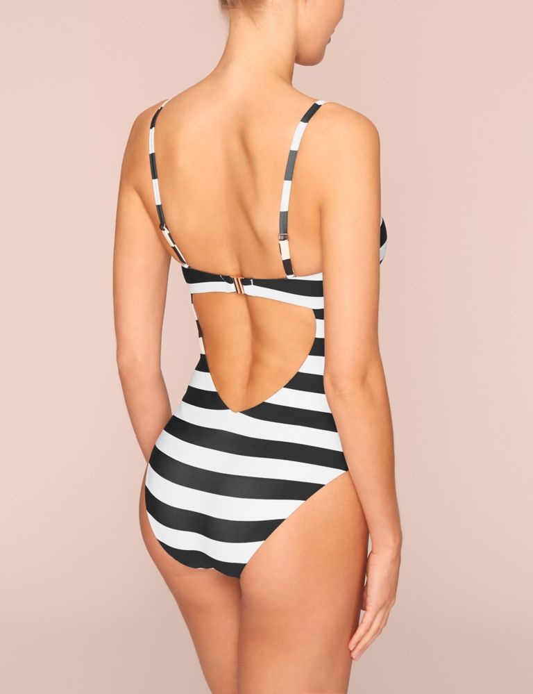 Secret Slimming™ Striped Bandeau Swimsuit 6 of 6