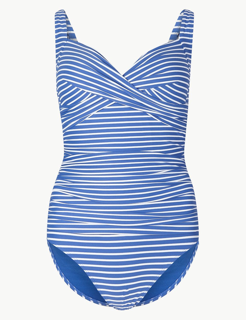 Secret Slimming™ Striped Plunge Twisted Swimsuit 1 of 4