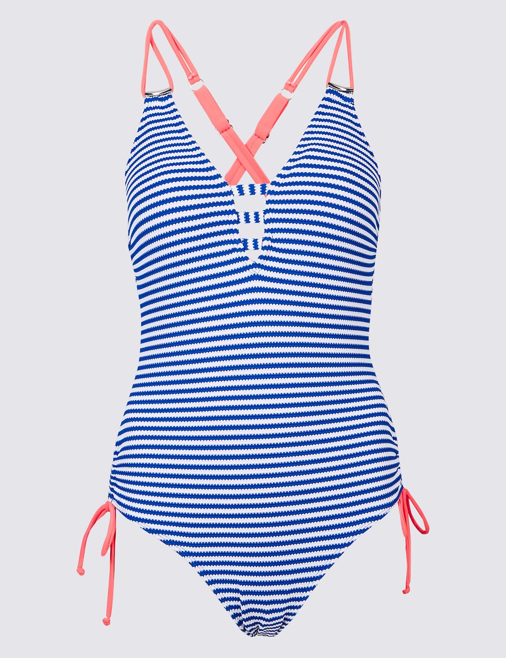 Secret Slimming™ Striped Swimsuit 1 of 5
