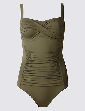 Secret Slimming™ Twisted Ruched Swimsuit Image 2 of 3