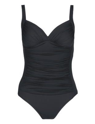 m&s black swimsuit