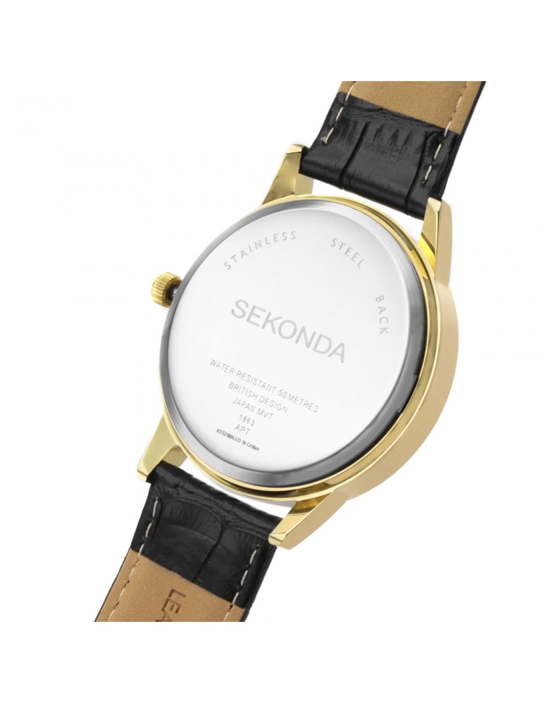 Sekonda 1863 Blue Leather Watch Sekonda M S