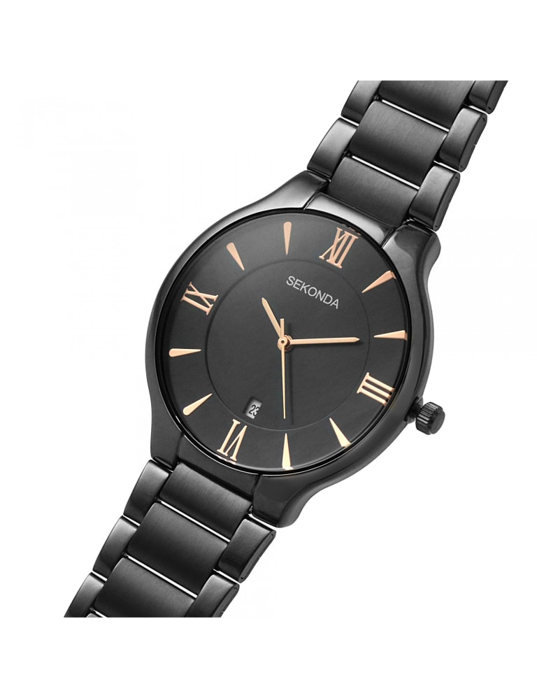 Sekonda discount black watch