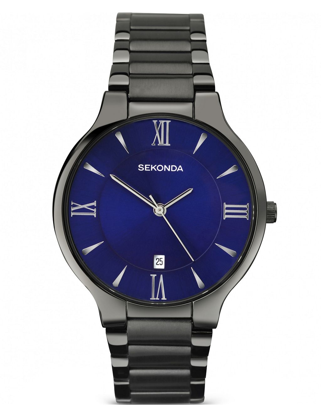 Sekonda Black Stainless Steel Watch 3 of 6