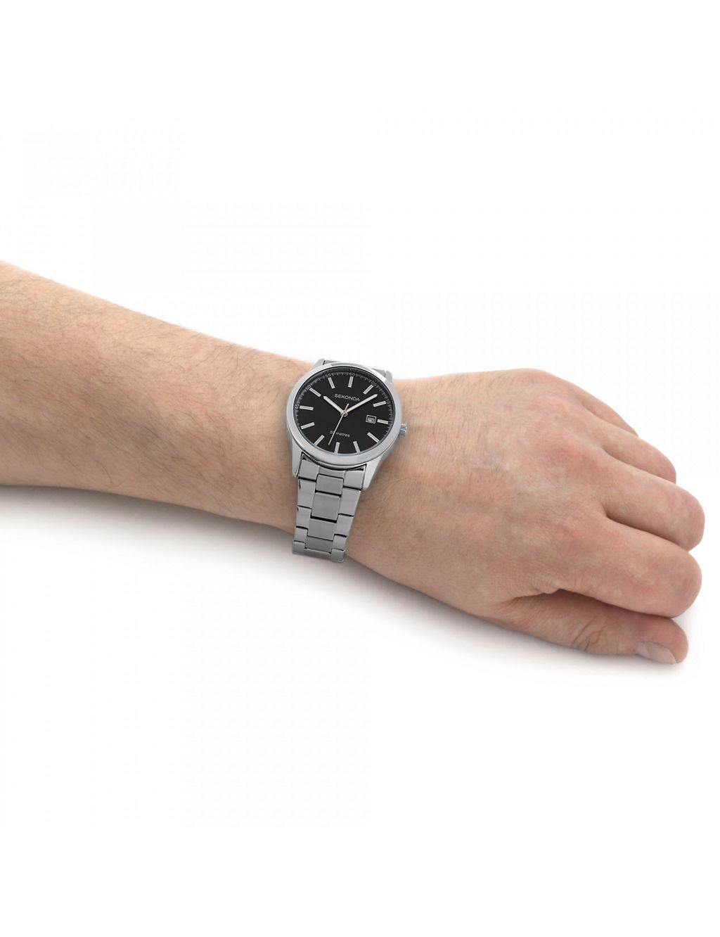 Sekonda Silver Stainless Steel Watch 1 of 7
