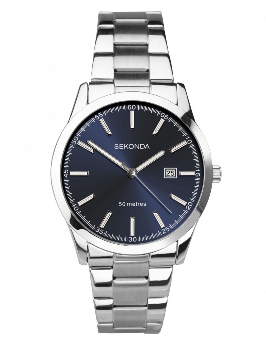 Silver sekonda watch store
