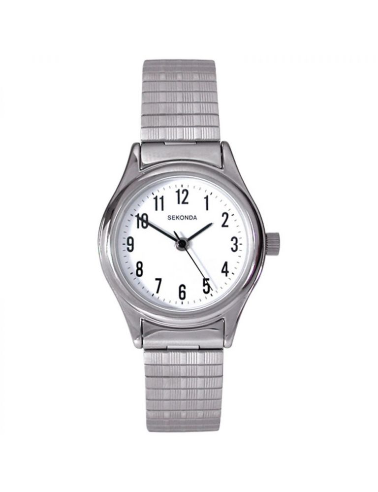 Sekonda Stainless Steel Expandable Bracelet Watch 1 of 4