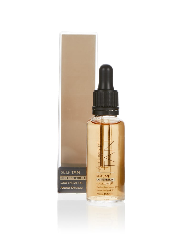 Self Tan Luxe Facial Oil 28ml Autograph M&S