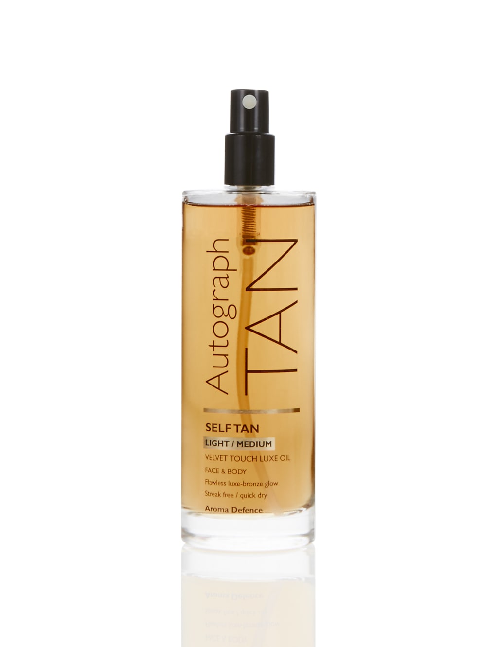 Self Tan Luxe Oil Light to Medium 100ml Autograph M&S
