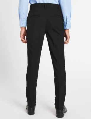boys super skinny black trousers