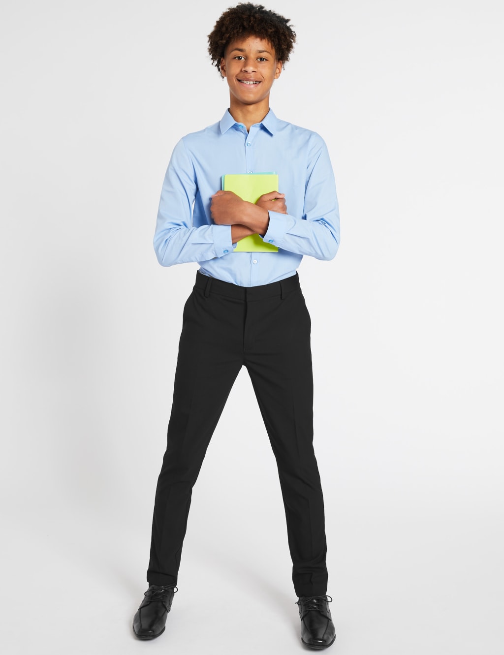 Boys super skinny store school trousers