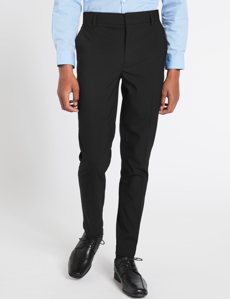 Senior Boys' Super Skinny Leg Longer Trousers 3 of 7