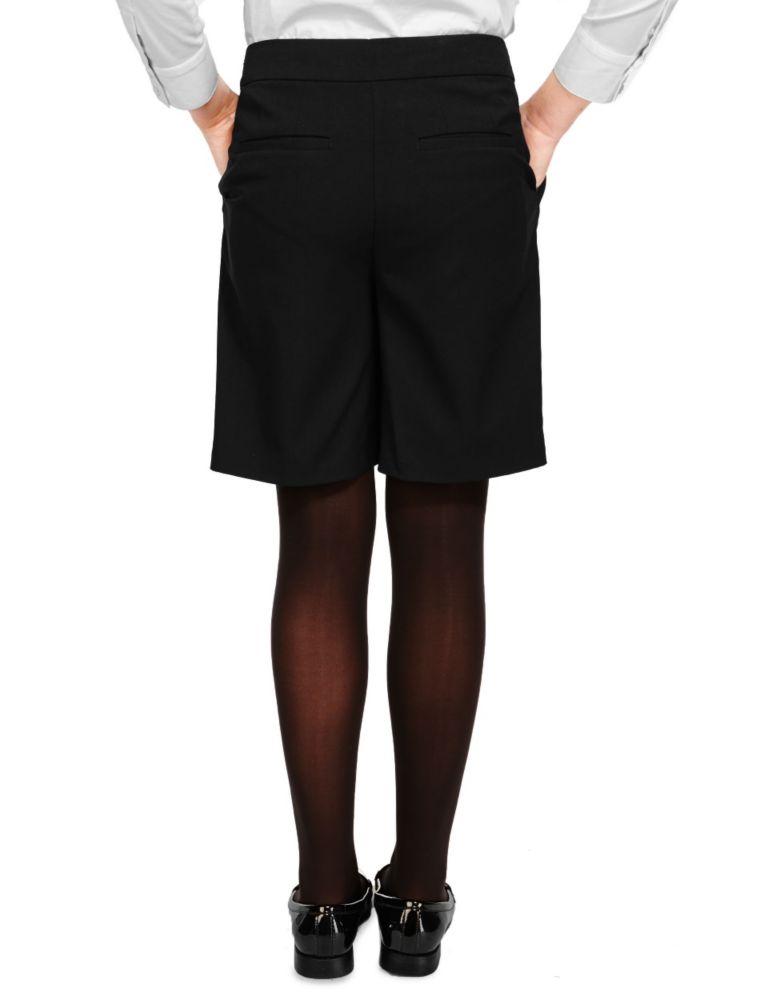 Senior Girls' Crease Resistant Adjustable Waist Shorts with Triple Action Stormwear™ (Older Girls) 3 of 5