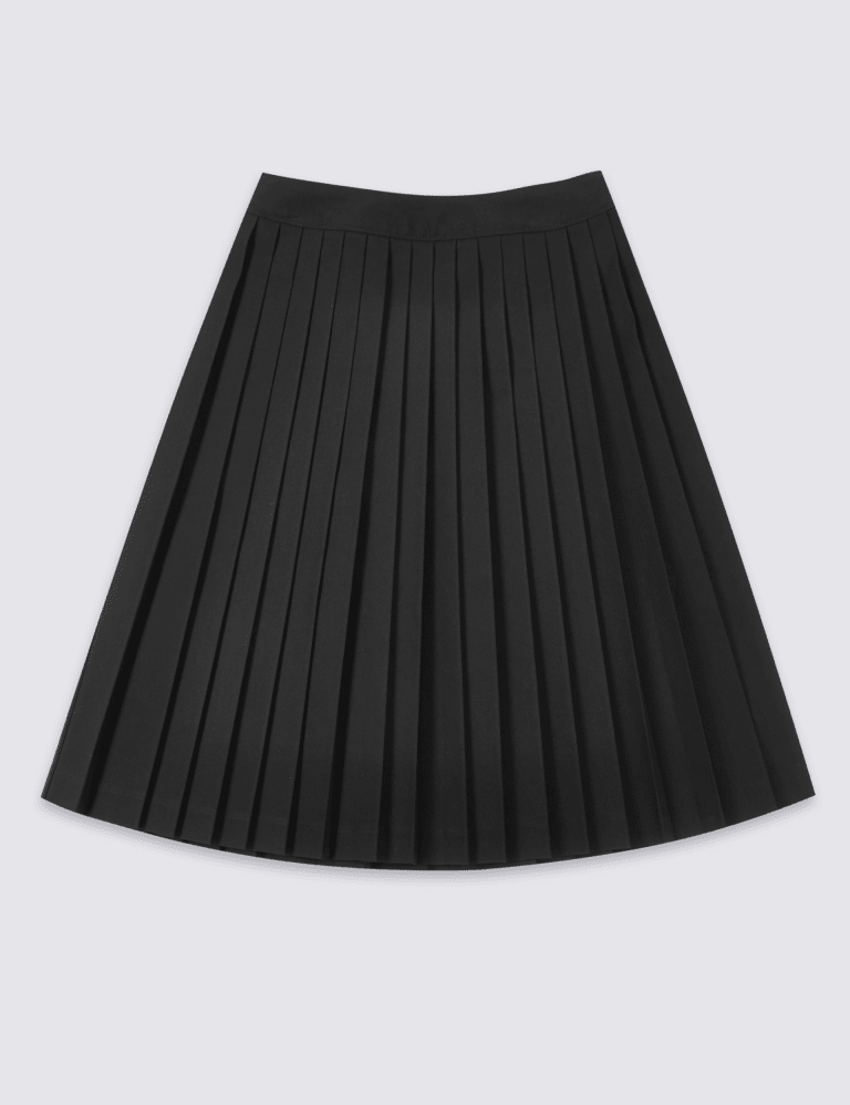 Metallic pleated skirt m&s best sale