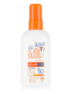 Sensitive Moisture Protect Coloured Sun Spray SPF50 200ml | Sun Smart | M&S