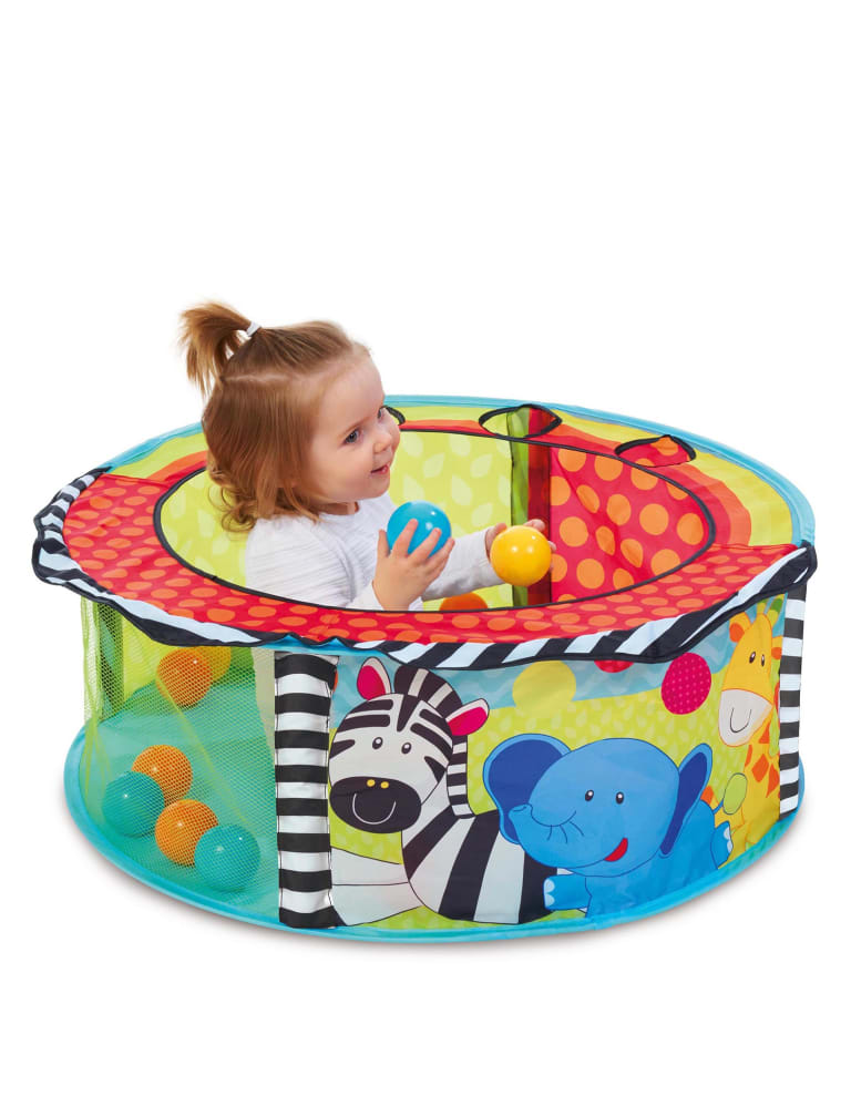 Worlds apart zebra pop up sensory ball pit sale