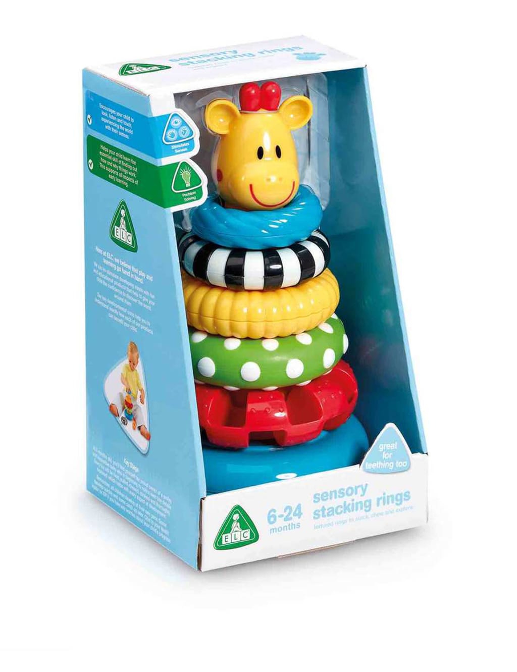 Sensory Stacking Rings 6 24 Mths Early Learning Centre M S