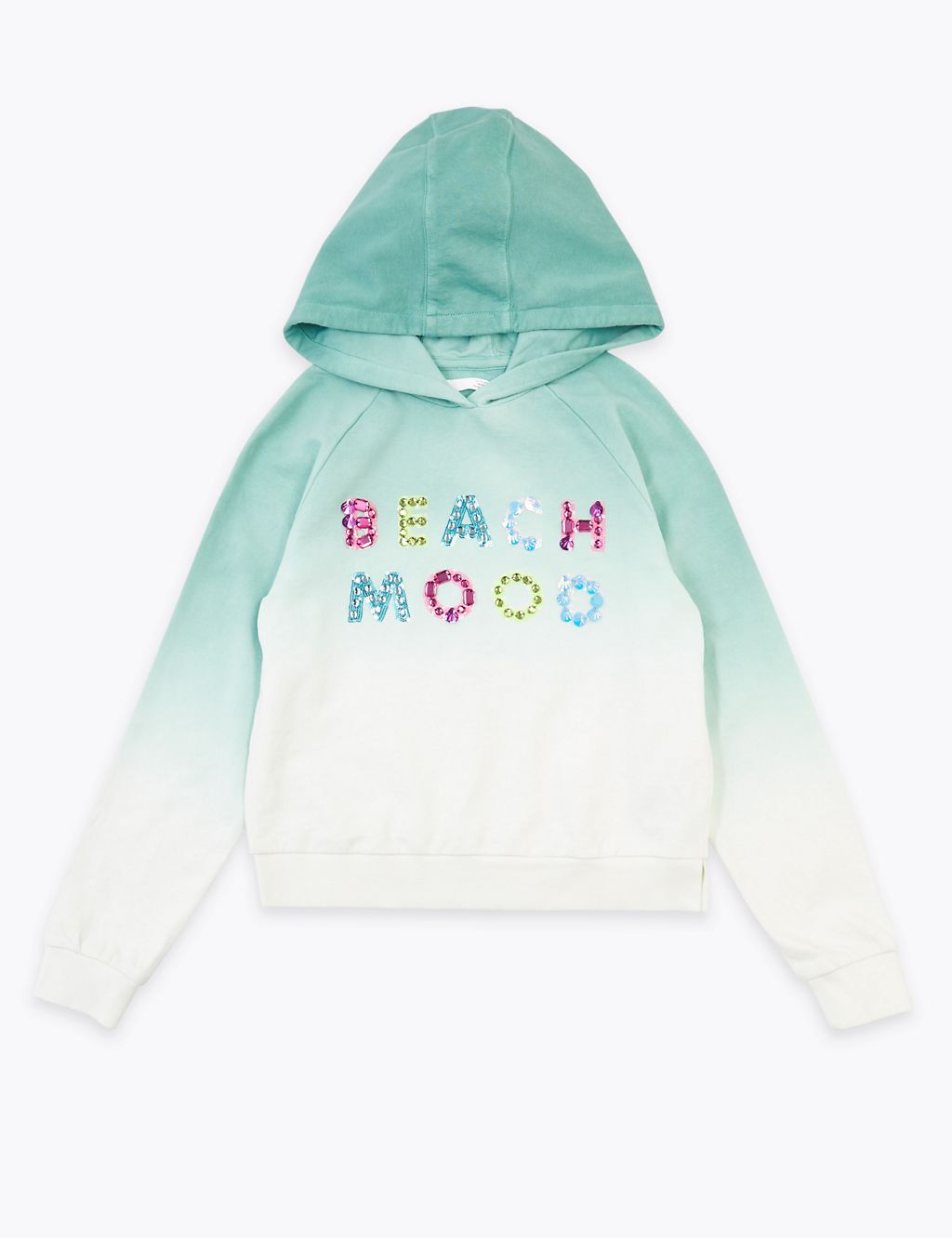 Sequin Beach Mood Slogan Sweatshirt (6-16 Yrs) 1 of 5