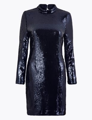 sequin dress m&s