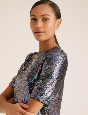 M and s sales sparkly tops