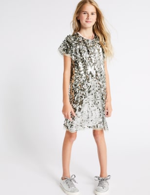 marks and spencer sequin dress