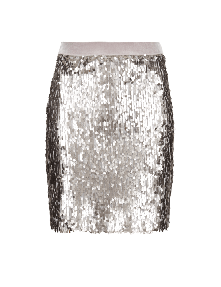 Silver skirt marks and spencer cheap