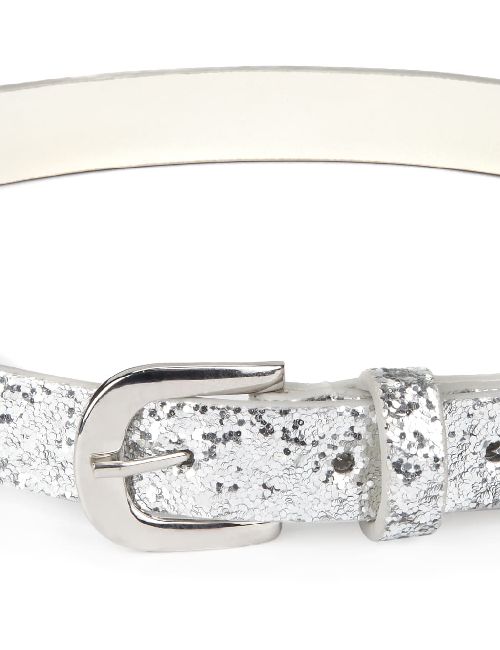 Silver clearance sparkly belt