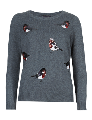 Ladies hot sale robin jumper