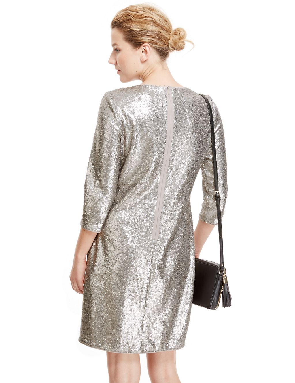 Sequin Embellished Tunic Dress 4 of 4