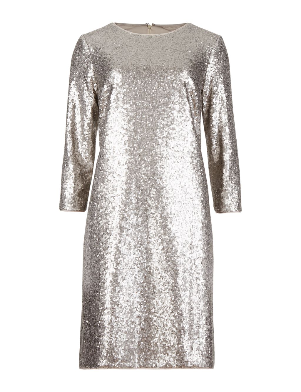 Sequin Embellished Tunic Dress 1 of 4