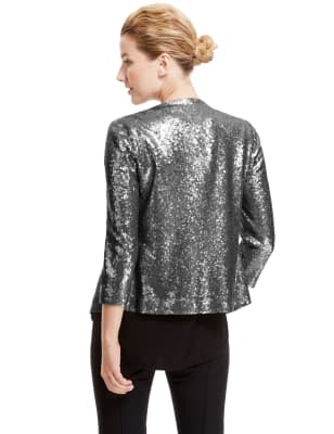 Silver waterfall store jacket