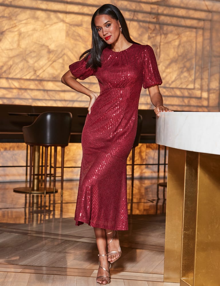 M and s midi dress sales