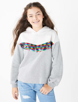 m&s girls hoodies