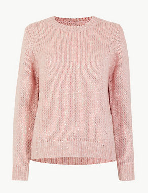 Sequin Jumper | M&S Collection | M&S