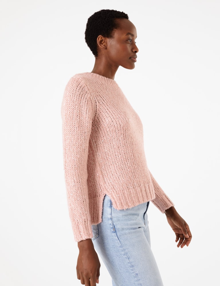 Pink outlet jumper m&s