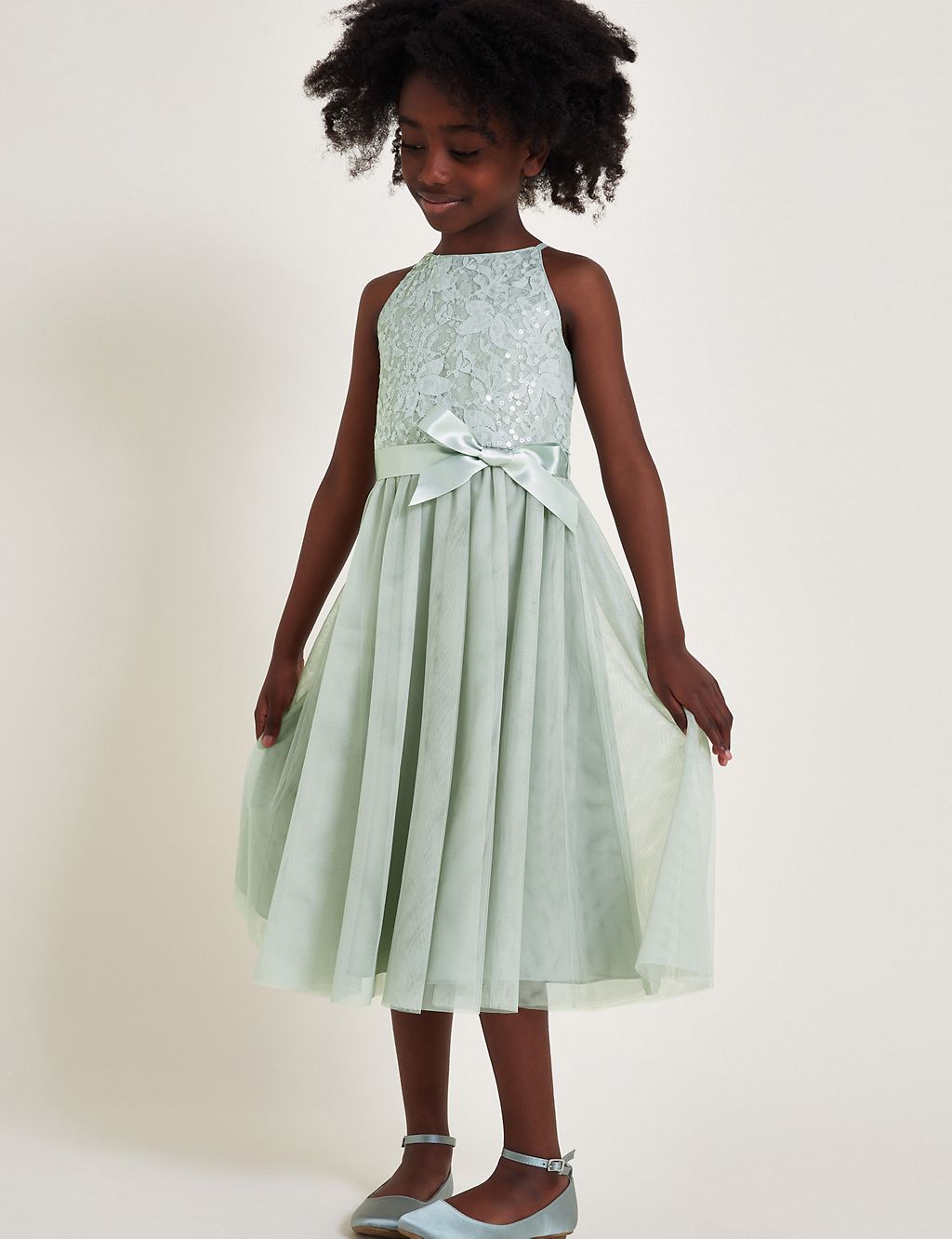Sequin Lace Dress (3-15 Yrs) 4 of 4
