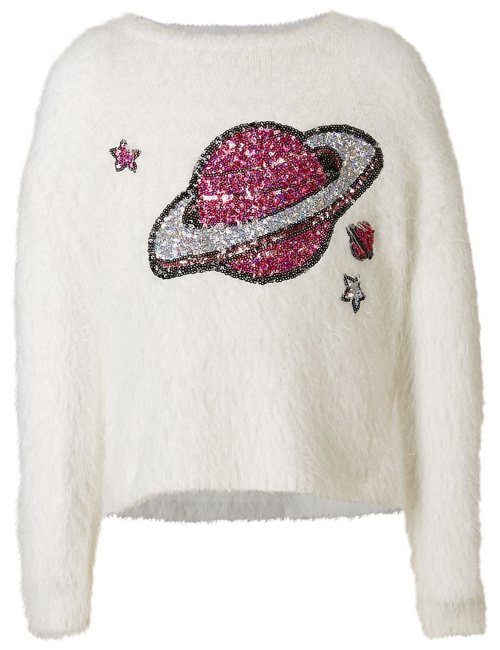 Sequin Long Sleeve Jumper (3-14 Years) 4 of 5