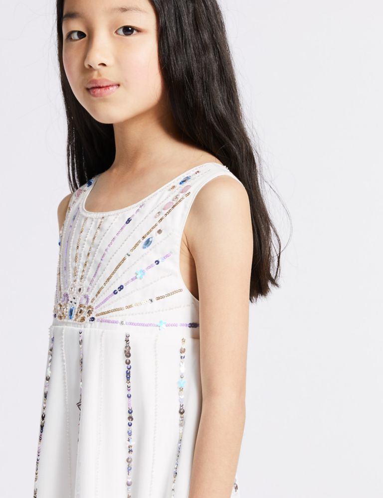 Sequin Maxi Dress (3-16 Years) 4 of 4