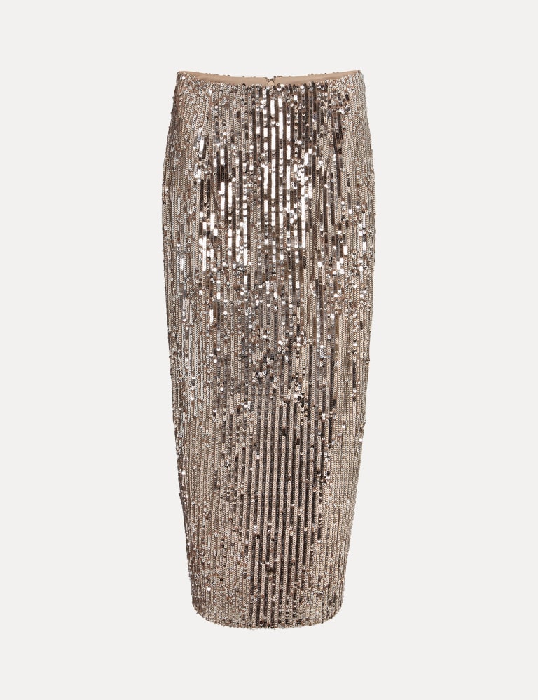 Sequin Midi Pencil Skirt Phase Eight M S