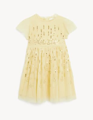Sequin Party Dress (2-7 Yrs) Image 2 of 5