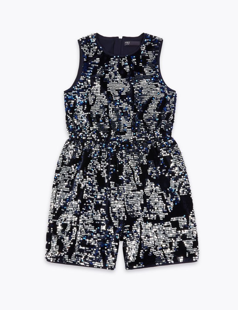 Sequin Playsuit (3-16 Years) 2 of 4