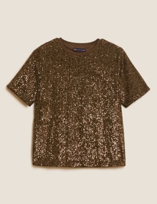 Sequin t outlet shirt