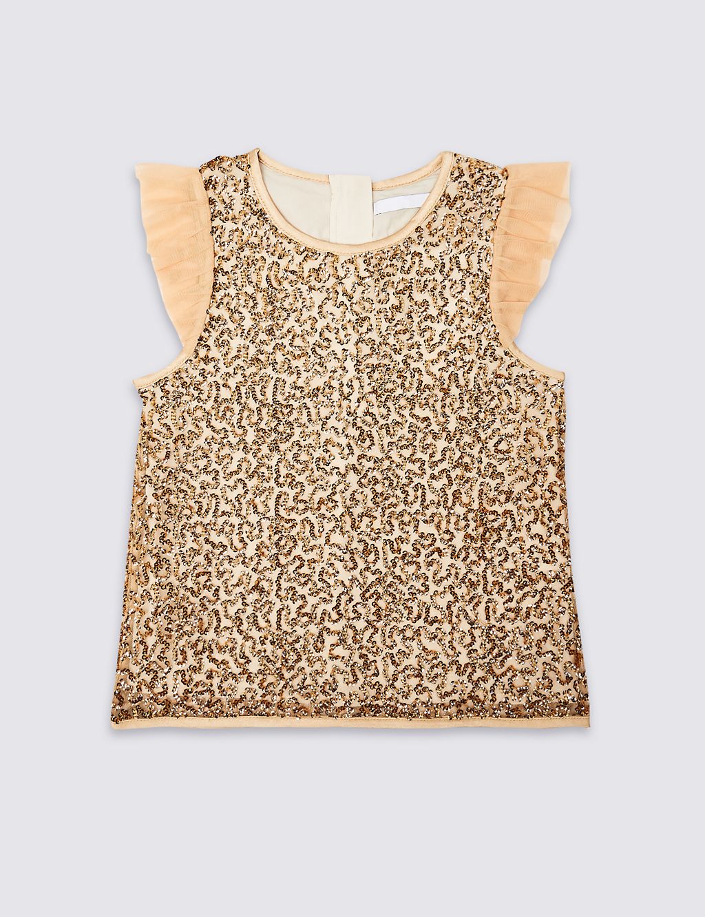 Sequin Shell Top (3-16 Years) 1 of 4