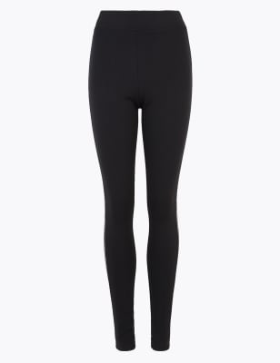 sequin side stripe trousers