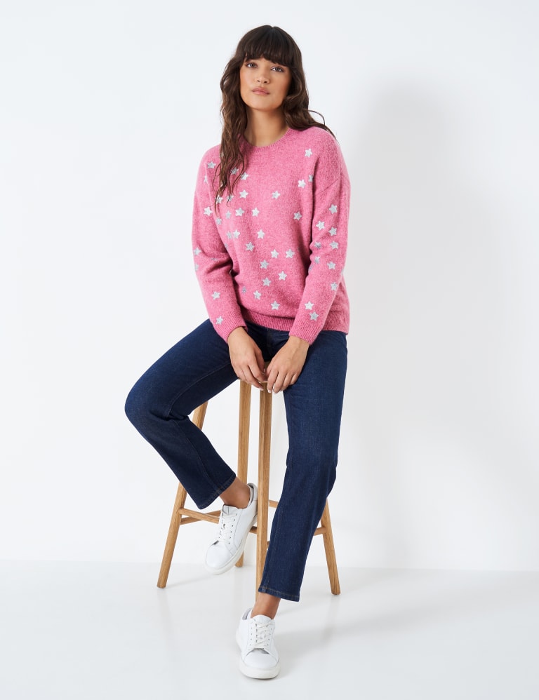 Pink shop jumper m&s