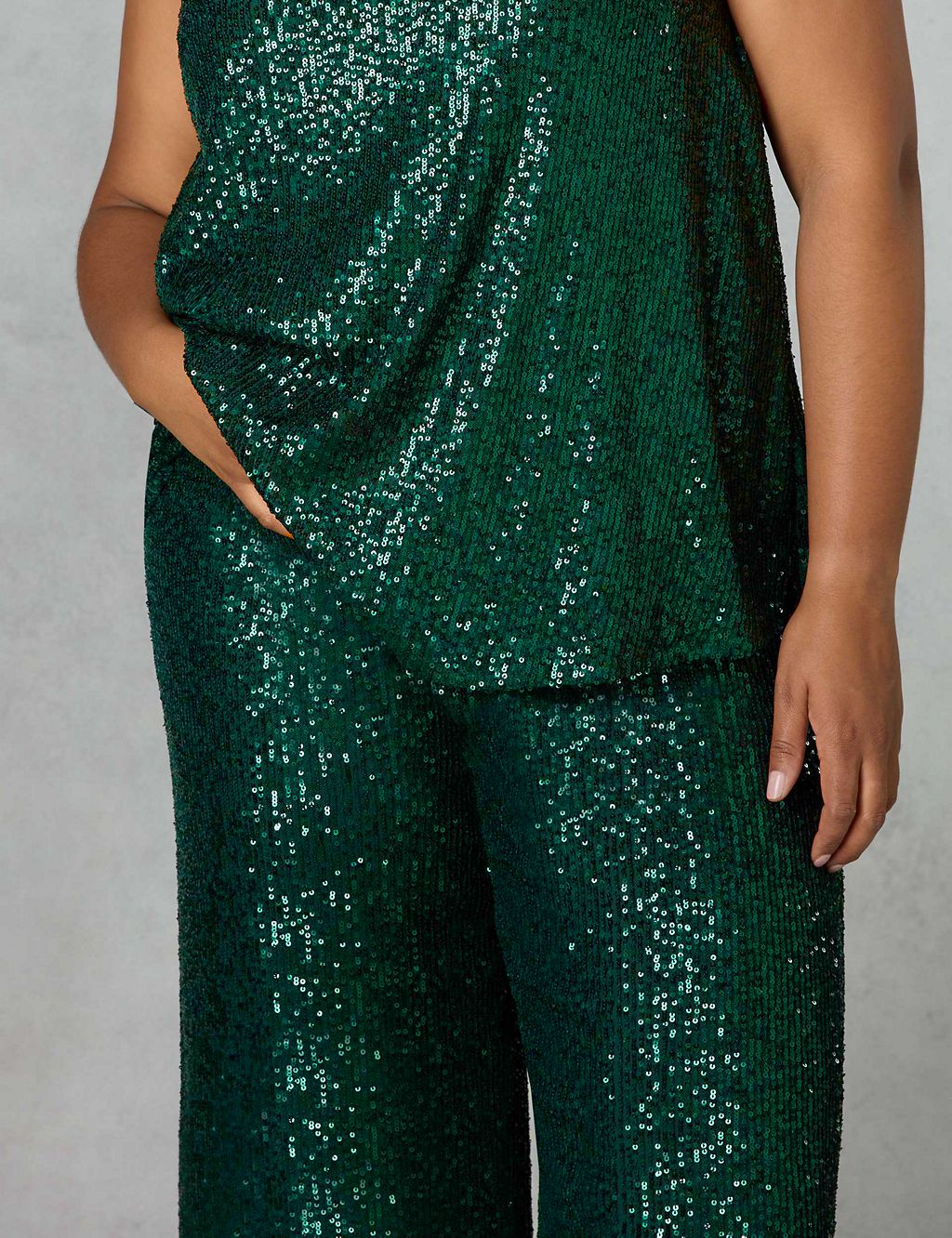 Sequin Straight Leg Trousers 5 of 6