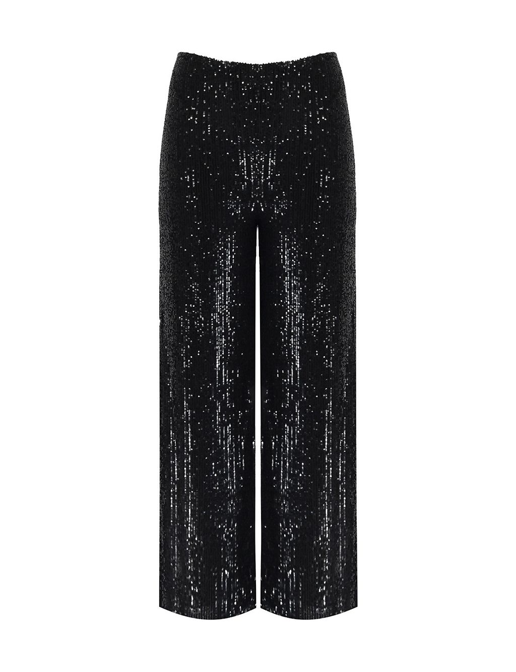 Sequin Straight Leg Trousers | Live Unlimited London | M&S